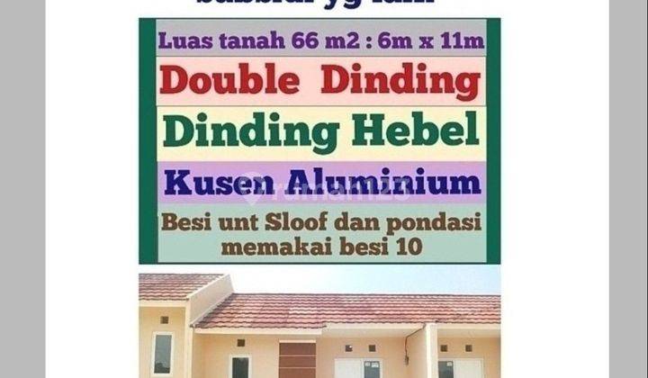 RMH SUBSIDI, DOBEL DINDING, Rumah dekat Stasiun  dan Pintu tol  4