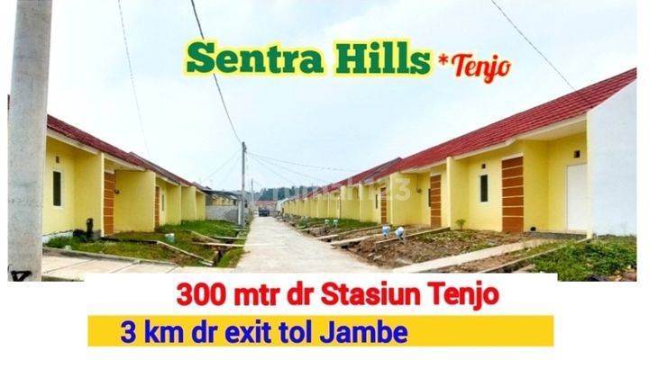RUMAH SUBSIDI DOBEL DINDING Dekat Stasiun KRL dan Pintu tol  1
