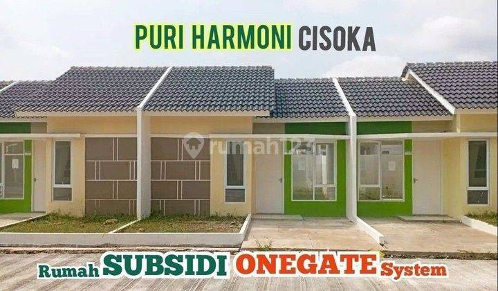 Hanya 2 juta DP 0% Akad, Rumah dekat Stasiun dan Exit tol  1