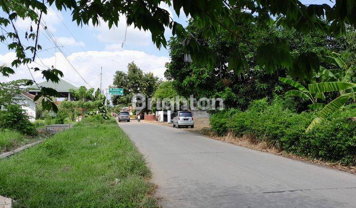 LAHAN BAGUS UNTUK GUDANG ATAU USAHA, DIPINGGIR JALAN YANG RAMAI LOKASI DESA GEBANG KENDAL 1