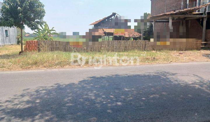 LAHAN SIAP DI BANGUN, DIPINGGIR JALAN YANG RAMAI, COCOK UNTUK GUDANG ATAU USAHA, TAMANGEDE KABUPATEN KENDAL - SEMARANG 2