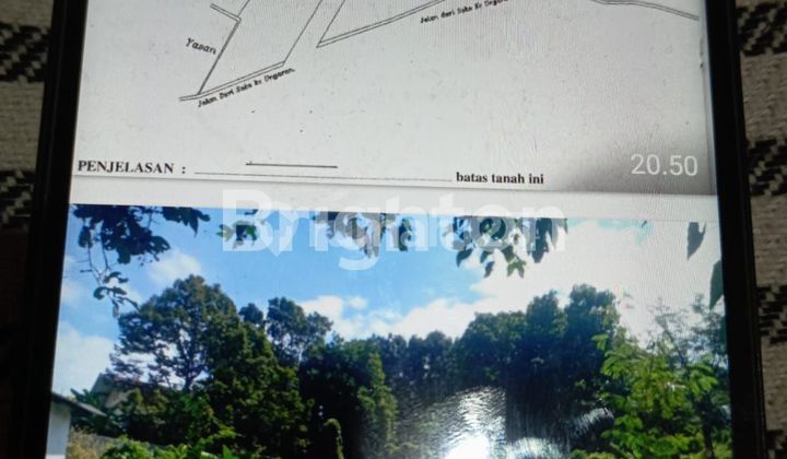 DIJUAL TANAH PINGGIR JALAN RAYA STRATEGIS 2