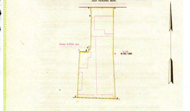 Dijual Cepat Tanah Komersial Di Palmerah Barat Jakarta Pusat 1