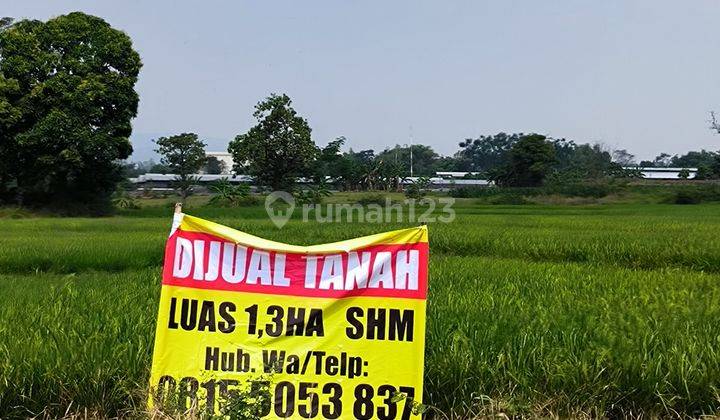 Dijual Tanah Untuk Usaha Pabrik,industri,perumahan ,dll,lokasi Jalan Besar 1