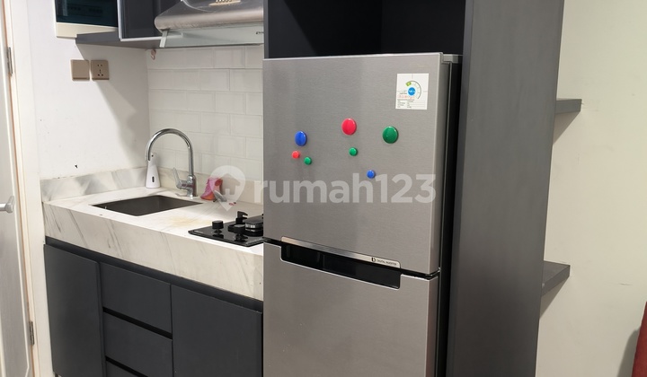 For Rent Avenue88 Studio Apartment + Fully Furnished with Bed, AC, TV, Sofa, Kitchen Set, Complete Refrigerator, Location Near Modern Market 2