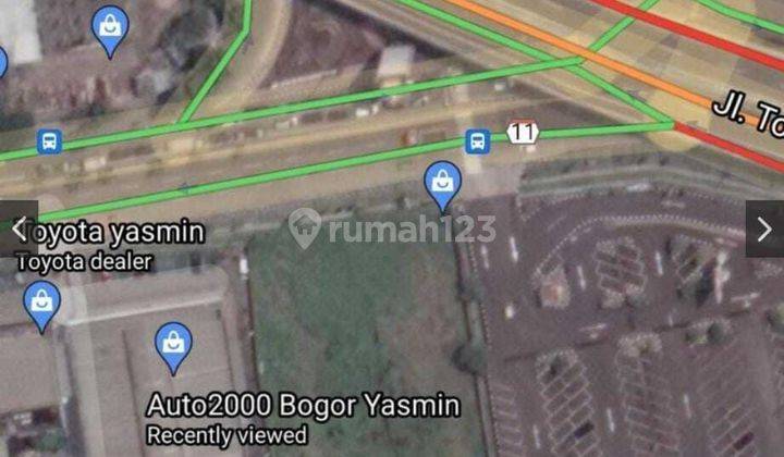 Tanah di Jl. Simpang Yasmin Raya. Kota Bogor, SHM, 2502 m² 1