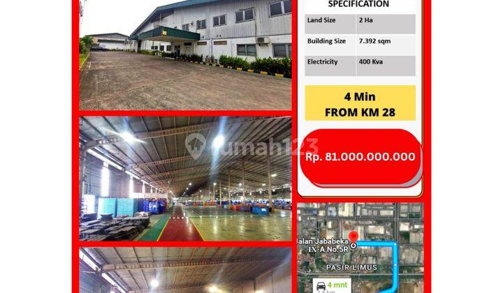 Pabrik Layak Pakai Dijual  1