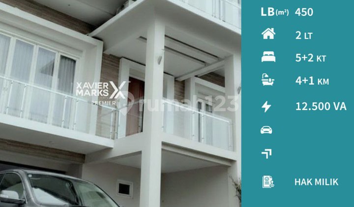 Dijual Rumah Modern Mewah di Greenwood Golf, Araya Malang