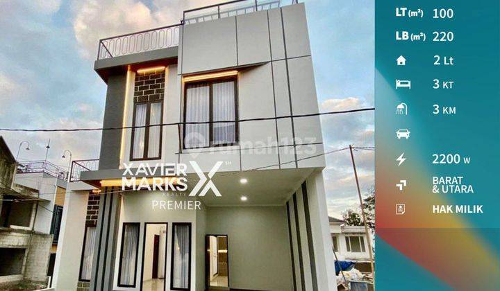 Dijual Villa Aesthetic Private Pool di Abdul Gani Atas, Kota Batu 1