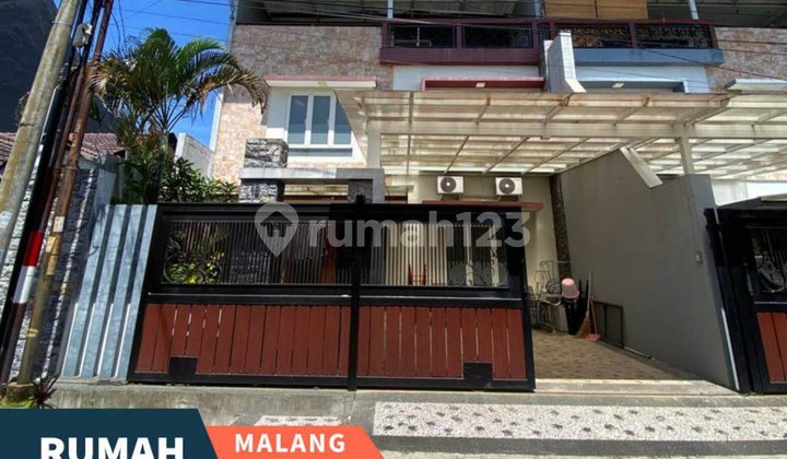 Dijual Rumah Modern + Rooftop View Gunung di Area Borobudur, Mlg