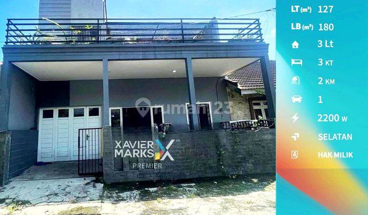 Dijual Cepat Rumah + Rooftop View Pegunungan Di Jln Ikan2, Malang 1