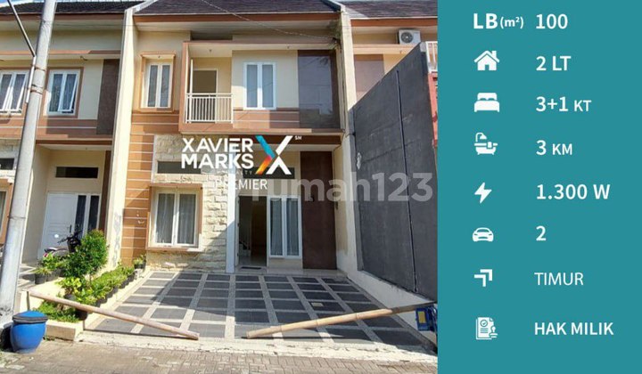 For Sale Modern Minimalist House in Cengger Ayam Area, Malang