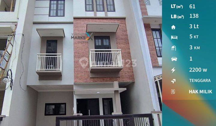 Dijual Rumah Baru Gress Model American Modern Di Ikan2, Malang 1