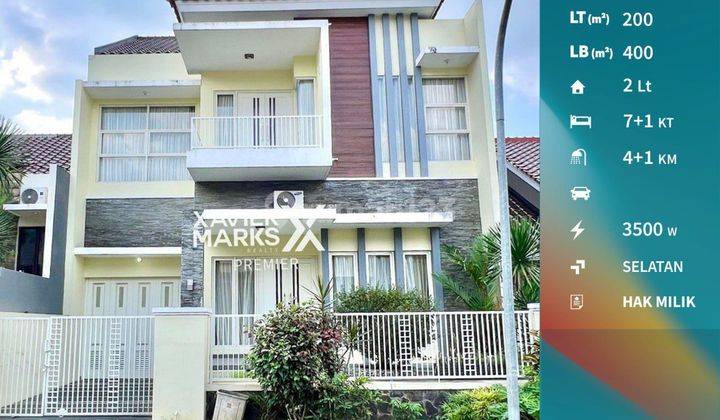 Dijual Rumah Modern Mewah Diperumahan Favorit Villa Puncak Tidar, Malang 1