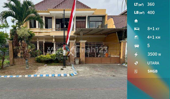 Disewakan Rumah Mewah di Jalan Utama Boulevard Pbi Araya, Malang 1