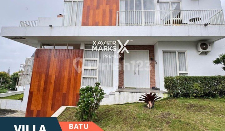 Dijual Villa Furnish di Kawasan Eksklusif Amarta Hills, Kota Batu