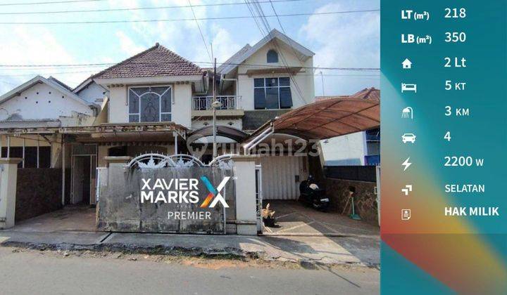 Dijual Rumah Luas Terawat 2 Lantai Lokasi Strategis Di Bandulan, Sukun Mlg 1