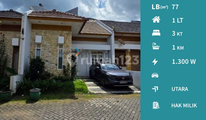 Dijual Rumah Full Furnish di Kusuma Pesanggrahan, Batu Kota