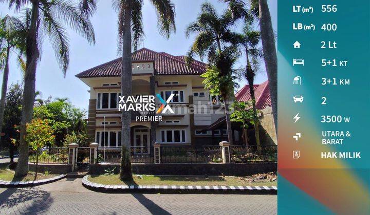 Dijual Rumah Hook Mewah Di Jalan Boulevard Permata Jingga, Suhat Malang 1