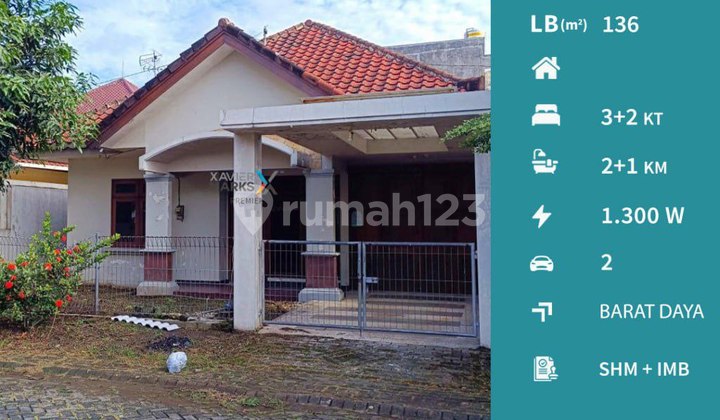 For Sale Nice Semi-Furnished House in Front Block of Araya, Blimbing Mlg