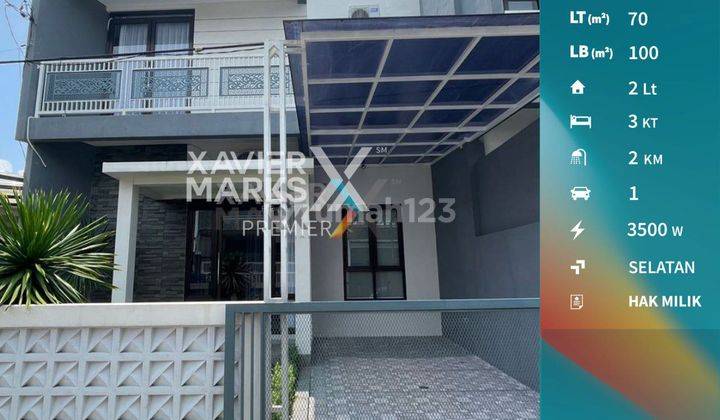 Dijual Rumah Minimalis Cantik Sangat Terawat di Kapi Sraba, Sawojajar Malang 1