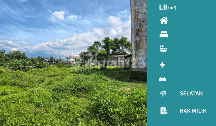 Dijual Murah Tanah Luas di Poros Jalan Raya Mondoroko, Malang