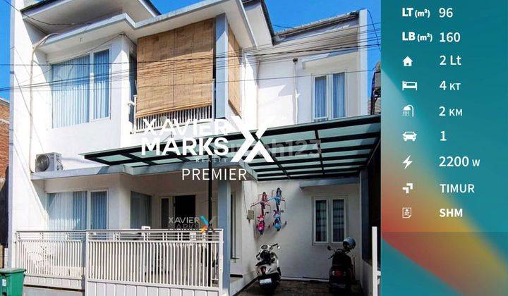 Dijual Rumah Desain Modern Terawat Siap Huni Di Sawojajar, Malang 1