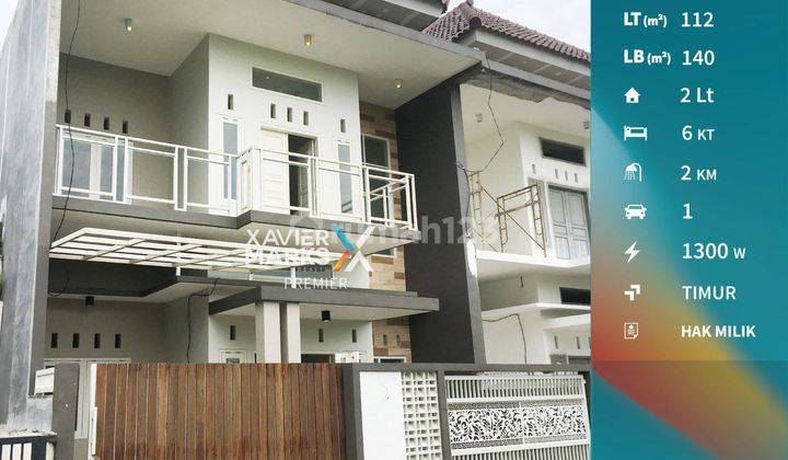 Dijual Cepat Rumah Baru Gress Di Tlogomas, Cuman 5 Menit Ke Ub, Malang 1