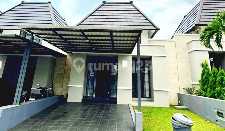 For Sale Semi-Furnished Modern House In Citraland Puncak Tidar, Malang 2