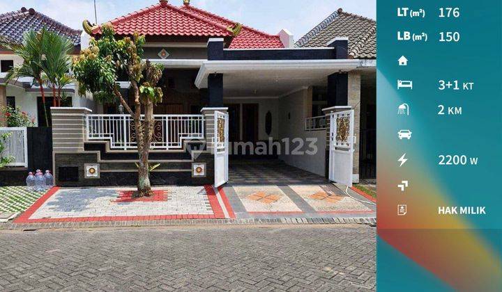 Disewakan Rumah Full Furnished di Araya, Malang 1