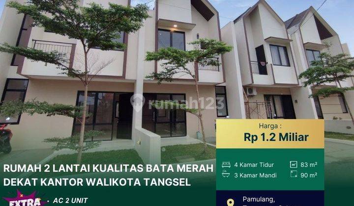 Jual Rumah Baru Pamulang, Siap Huni Dekat Pemkot Tangssel 2