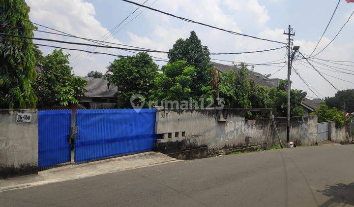 Dijual tanah ada 2 rumah di Lenteng Agung jaksel dekat stasiun 1