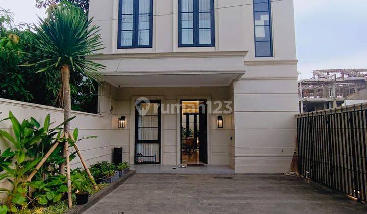 Rumah baru 3 lantai dengan privat pool di Pesanggrahan Bintaro  2