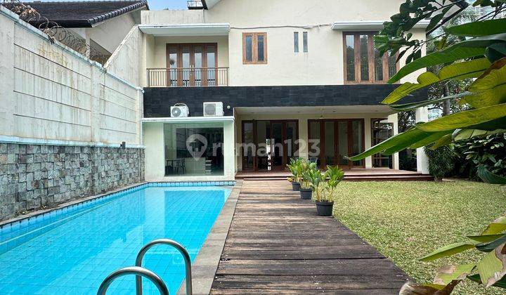 Rumah Mewah Lingkungan Tenang Di Kawasan Elite Kemang Jaksel 2