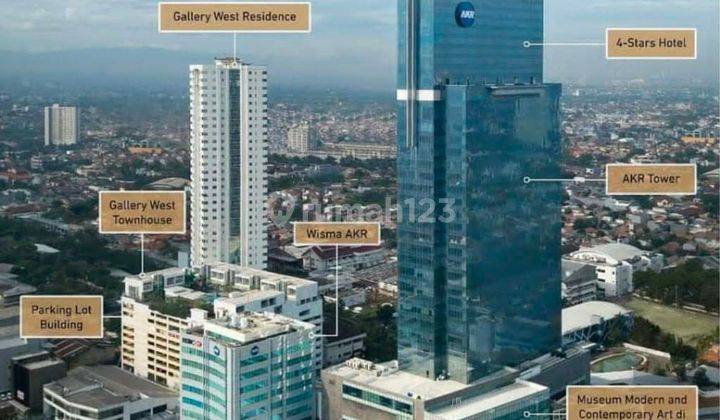 Dijual Atau Sewa Apartemen Akr Galery West Bagus  1