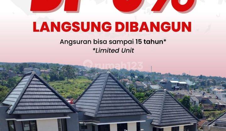 Viral Rumah DP 0% Strategis Nuansa Villa di Bandung Utara Hampir Habis 1