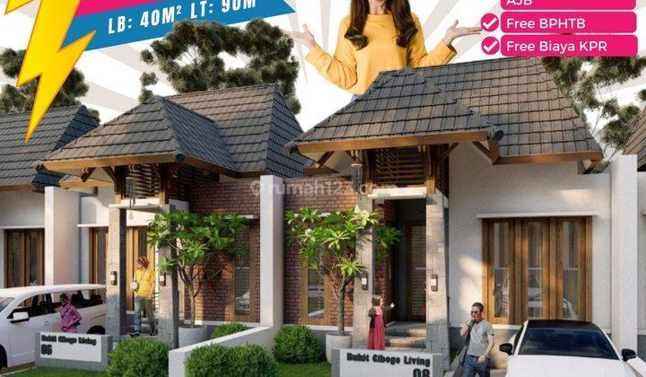 Sisa 1 unit Rumah di Jln Kerkof Cimahi Bonus SHM luas 90m 1