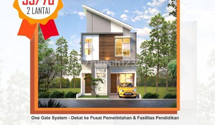 Rumah Villa SHM Dekat Tol Padalarang 4 KM ke IKEA Kota Baru  10 Menit 2