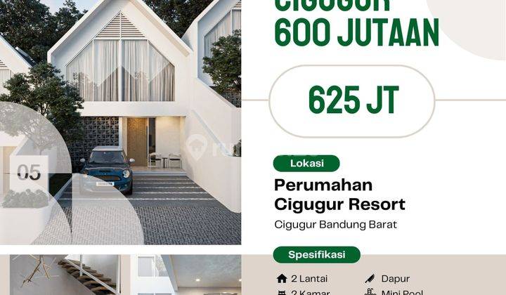 Rumah Dekat ECO Pesantren di Jln ciwaruga SHM Hampir Habis  5