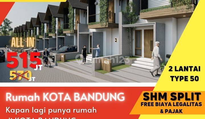 Pesona Cipadung kota Bandung Rumah SHM 2 Lantai Hampir Habis  1