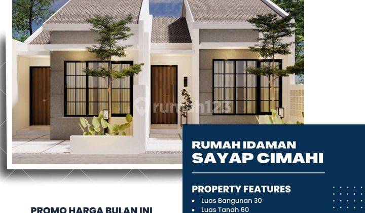 Rumah Minimalis sisa 1 unit di Cihanjuang SHM Baru 2