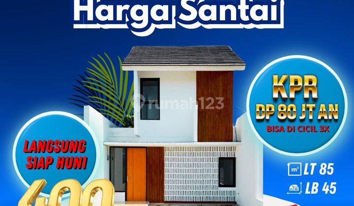 Sisa 3 Rumah Diskon 100JT Jalan Padasuka kota Bandung SHM  2