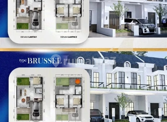 Mulai 300 Jt An Sisa 2 Unit Di Cihanjuang Cimahi Perbatasan 2 Lantai Shm 2