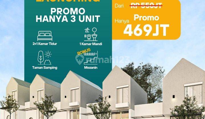 FREE SHM Rumah dekat Sariwangi Gegerkalong di Cihanjuang Bandung sangat strategis  Bonus Mezanin  2