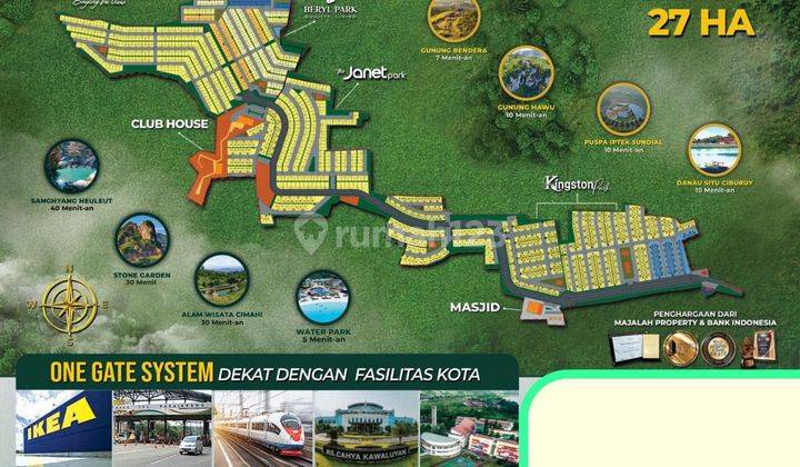 COCOK UNTUK INVESTASI ! RUMAH MEWAH MURAH DEKAT KAWASAN KOTA BARU PARAHYANGAN PADALARANG 2