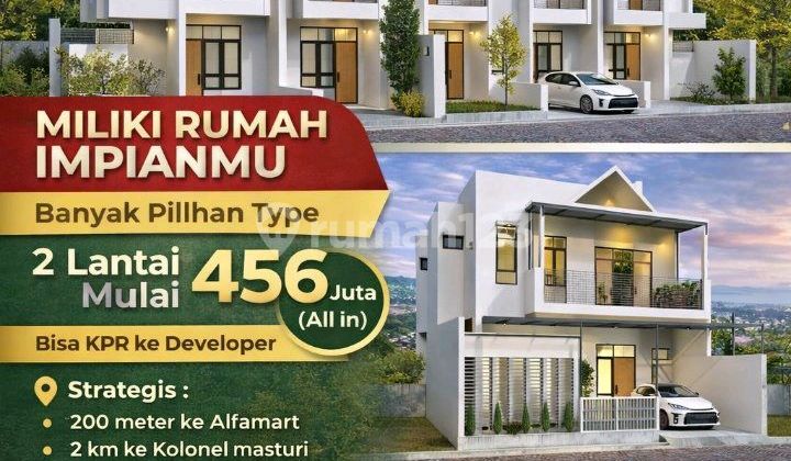 Siap Huni Jalan Aruman Dekat Mpp Cibabat Cimahi SHM 2