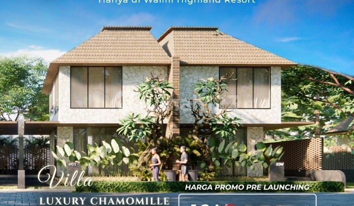 Sisa 1 Villa Dekat Whoose Padalarang Walini Haigh Land Resort