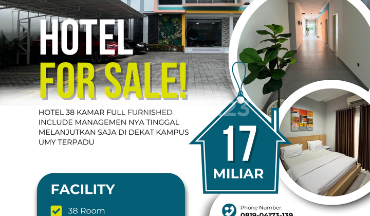 Hotel For Sale NEAR UMY – PRICE DROP! Hotel For Sale NEAR UMY – PRICE DROP!