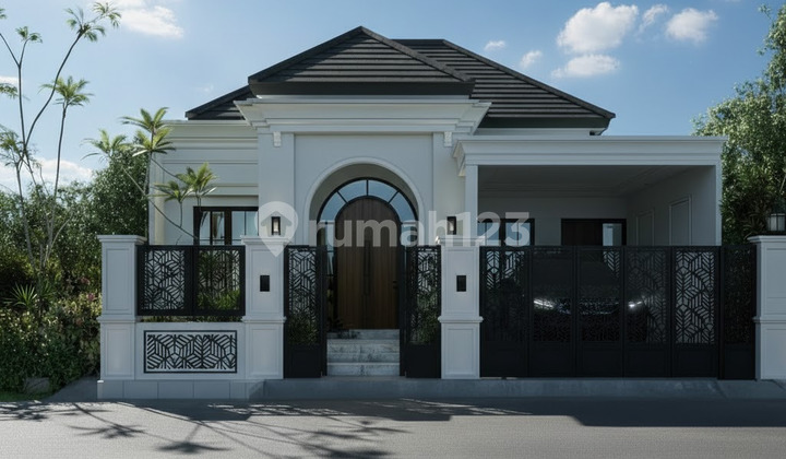 Dijual 2 Unit Couple - Rumah Klasik Mediteran Dekat Sd Model 2