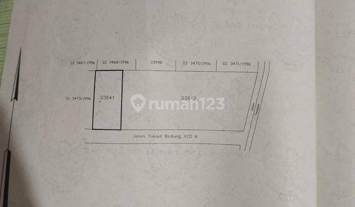 Tanah Siap Bangun Sudah Tembok Keliling Di Tukad Badung Renon 2